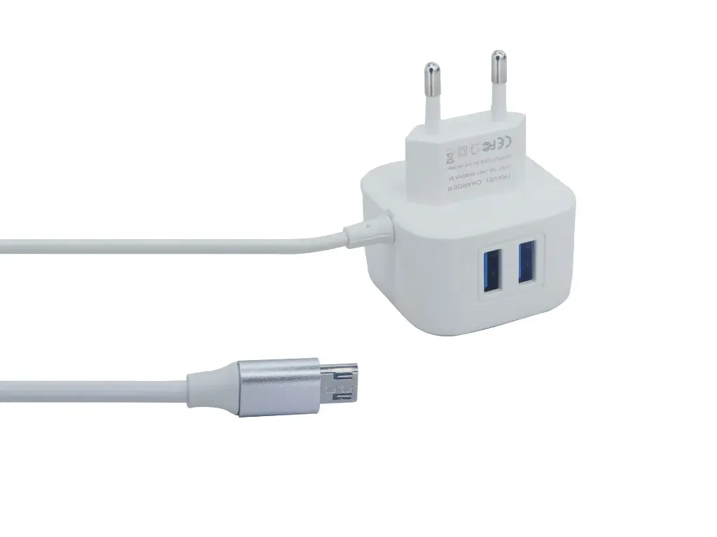  Micro Charger with 2 Extra USB Ports HT ENOVA HT-C101