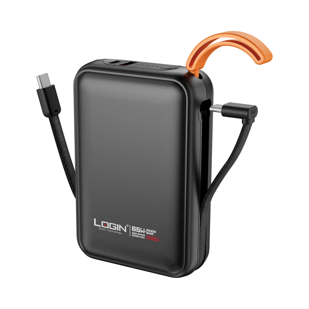 FAST POWER BANK 20000MAH LOGIN L-707 65w