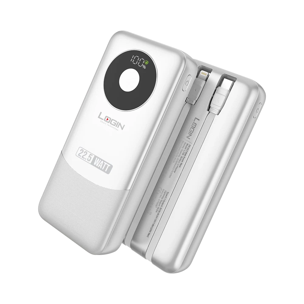 [PB20LGN5B-2] FAST POWER BANK 20000MAH LOGIN L-708 