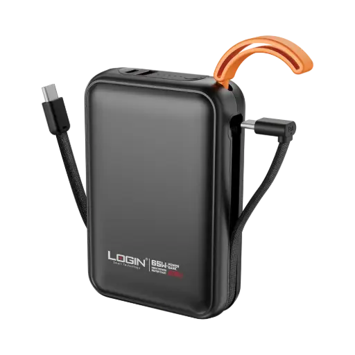 [PB20LGN5B-1] FAST POWER BANK 20000MAH LOGIN L-707 65w